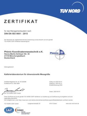 Phönix Zertifikat